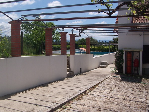 Looking towards the pool from the main well