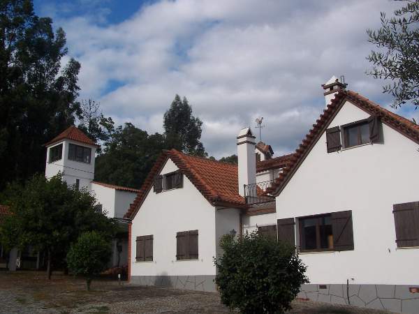 Front view of Annexe with Tower and Main House
